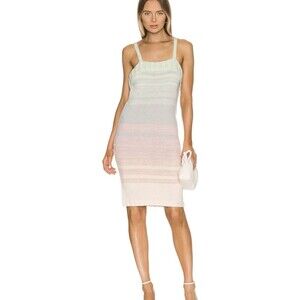 NWT Revolve 525 Ombre Mini Dress in Taffy Multi Size Large MSRP $138